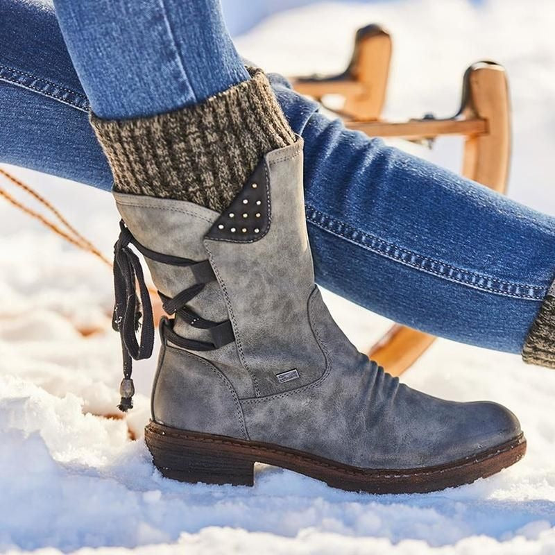 Bottes Polari Ottawa con Zip per un Infilaggio Ultra-Facile