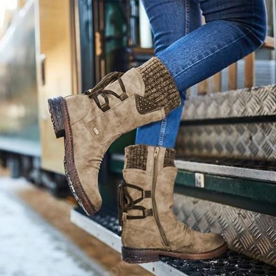 Bottes Polari Ottawa con Zip per un Infilaggio Ultra-Facile