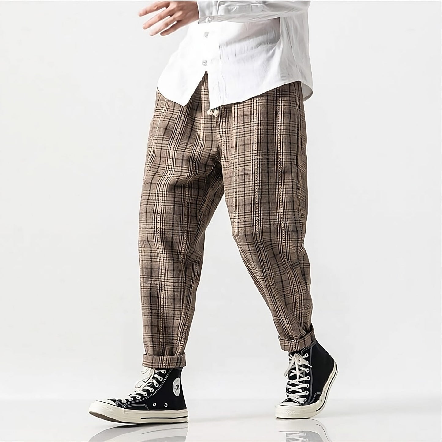 Kosei - Pantaloni in comfort di cotone