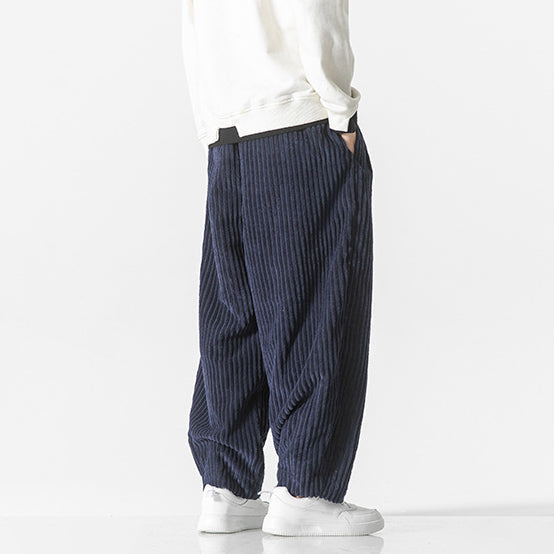 Masaaki - Pantaloni in corduroy