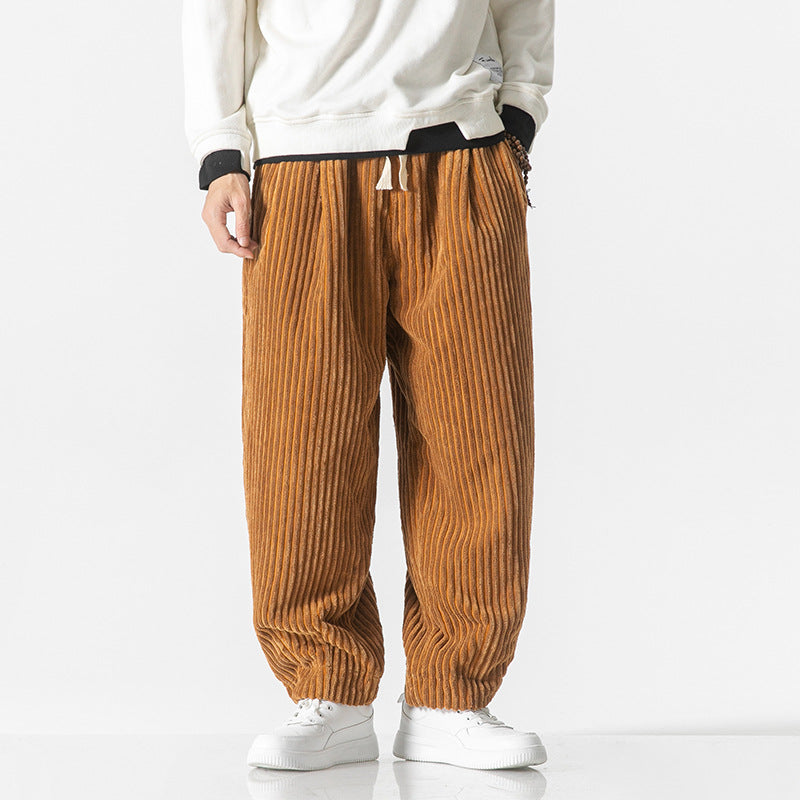 Masaaki - Pantaloni in corduroy