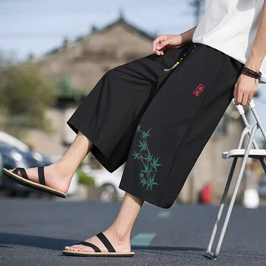 Yuiji - Pantalon court confort japonais