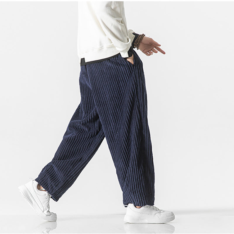 Masaaki - Pantaloni in corduroy