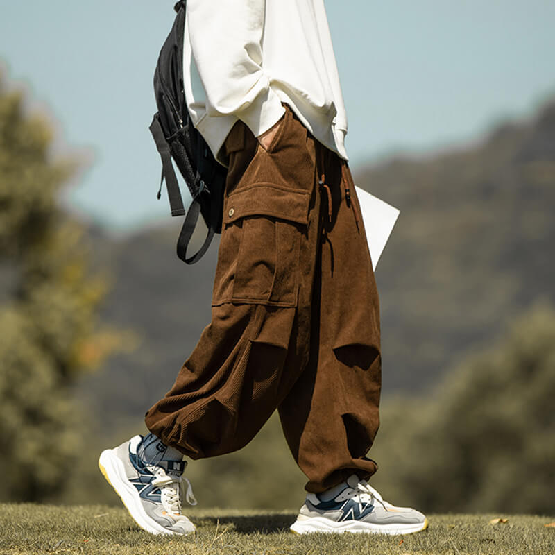 Keitaro - Pantaloni in corduroy