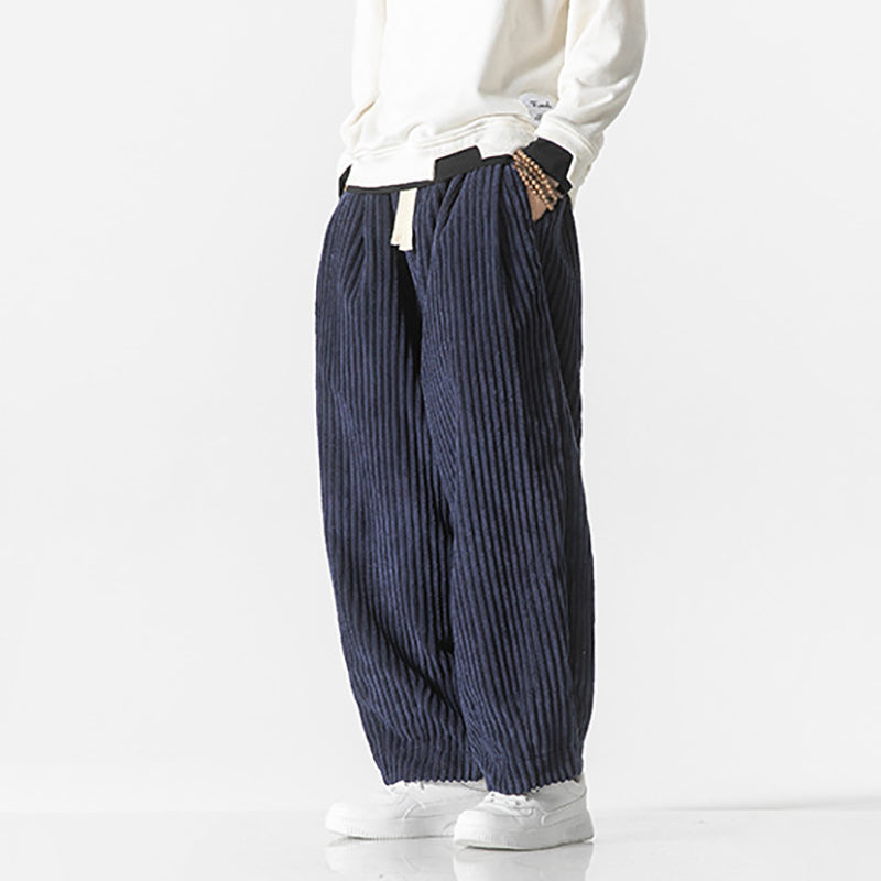 Masaaki - Pantaloni in corduroy