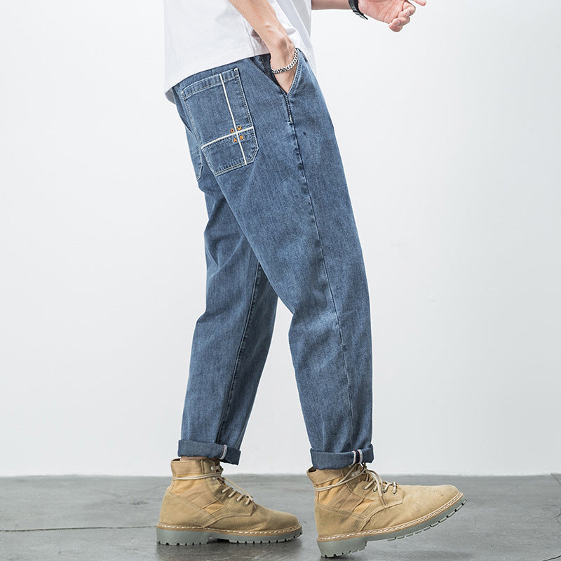 Ikki - Pantaloni in denim comfortevoli