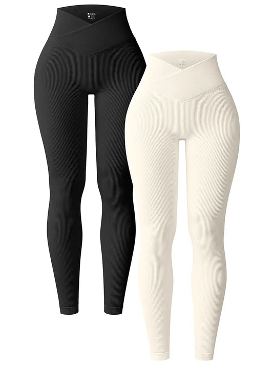 Set Yoga a Vita Alta per Sollevare i Glutei – Abbigliamento Sportivo Invernale per Donne