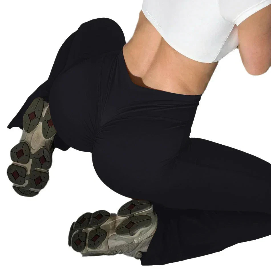 Leggings Scrunch a Vita Alta Sculpting - Perfetti per l'Allenamento Femminile