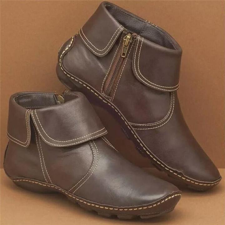 Bottines in Pelle Impermeabili Soft Lane con Fodera - Nuova Collezione Elegante